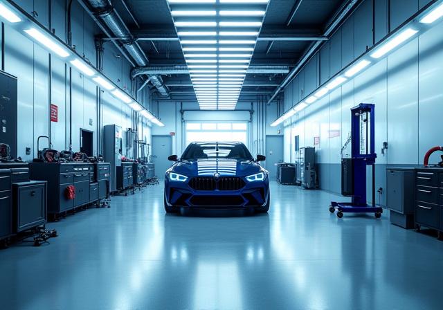 Interno dell'officina moderna di ZincoSplendido con attrezzature professionali